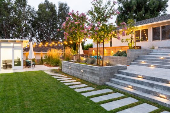 Inspiration photo, terraced patio