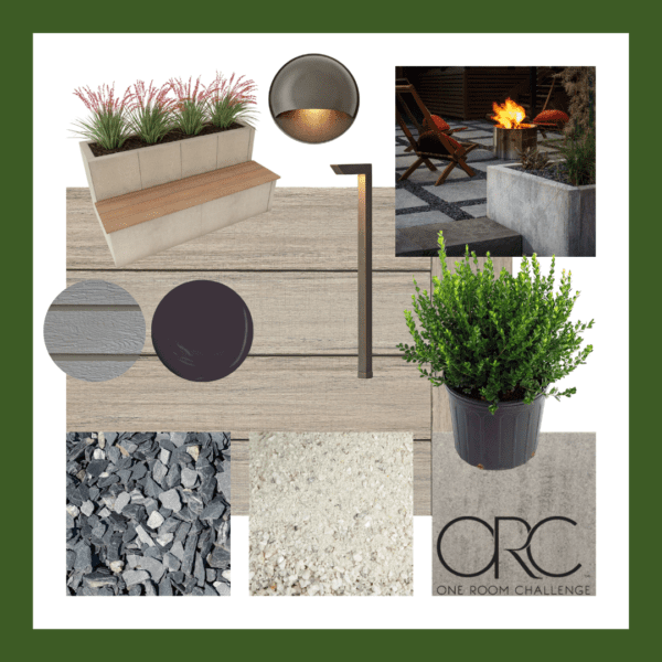 Moodboard with ORC Logo
